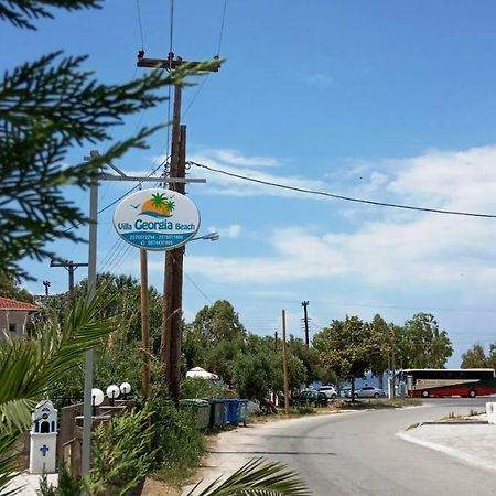 Villa Georgia Beach Neos Marmaras Buitenkant foto