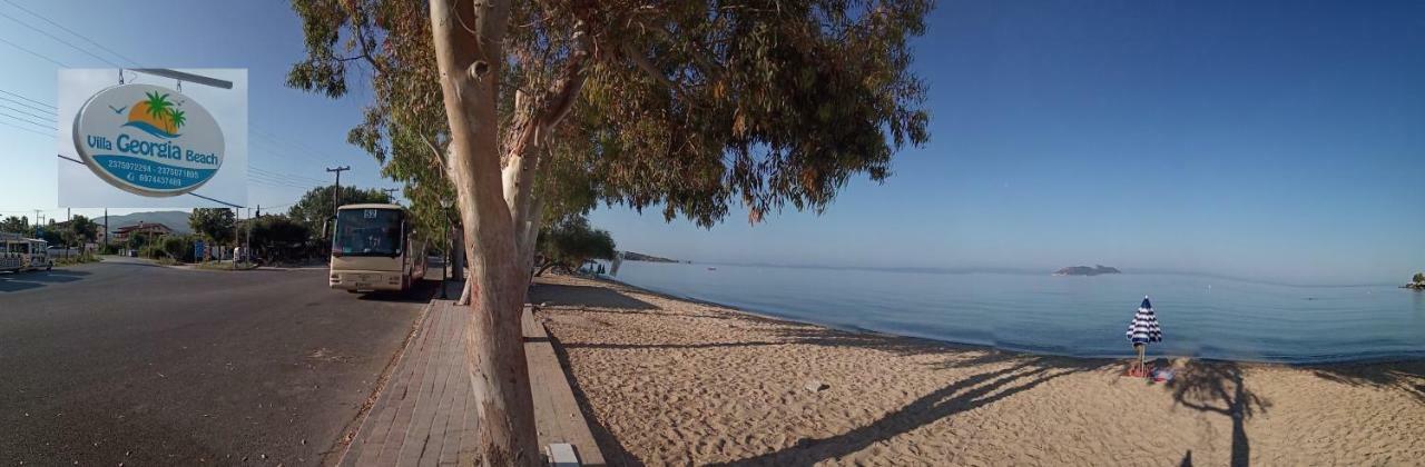 Villa Georgia Beach Neos Marmaras Buitenkant foto